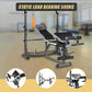 Multi-Station Home Gym – 5-in-1 Weight Bench Press and Leg Set