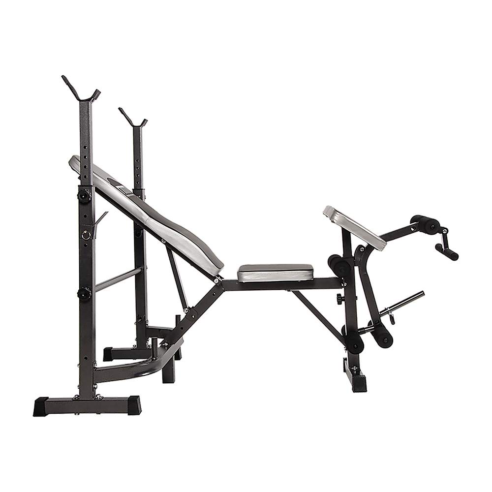 Multi-Station Home Gym – 5-in-1 Weight Bench Press and Leg Set