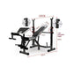 Multi-Station Home Gym – 5-in-1 Weight Bench Press and Leg Set