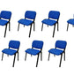 Stackable Office Conference Visitor and Community Chairs (Set of 7-Blue)