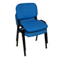 Stackable Office Conference Visitor and Community Chairs (Set of 7-Blue)