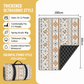 200x300cm Extra Large Waterproof Picnic Blanket – Bohemian Pattern