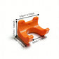5 Pack Orange Wall-Mounted Garden Tool Holders with Screws