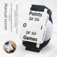 2 Pack Wrist Golf Score Counters – Black and White