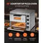 16 Inch Commercial Double Deck Electric Pizza Oven – Stainless Steel