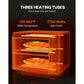 16 Inch Commercial Double Deck Electric Pizza Oven – Stainless Steel