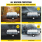 All-weather protection for a boat with UV, water, wind, and snow protection features.