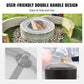 40 Inch Round Fire Pit Spark Screen Cover – Heavy Duty Steel