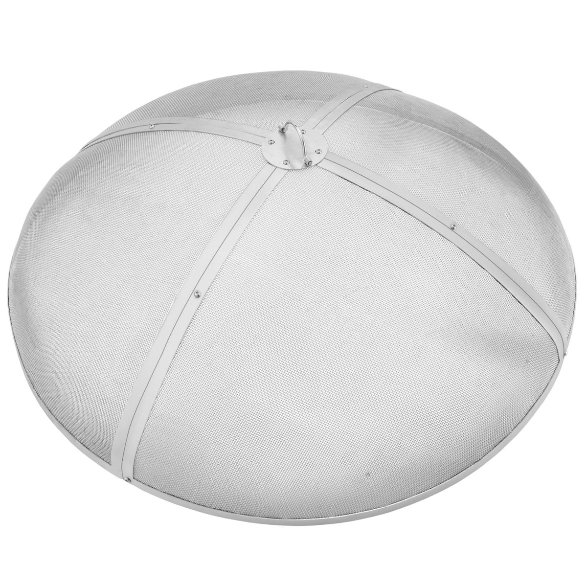 40 Inch Round Fire Pit Spark Screen Cover – Heavy Duty Steel