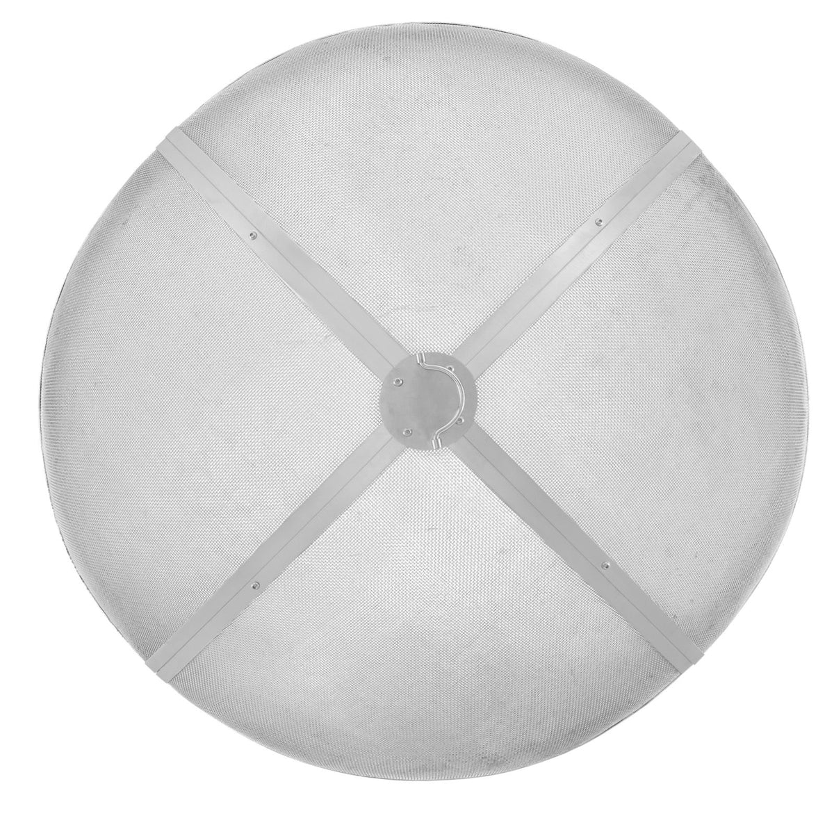 40 Inch Round Fire Pit Spark Screen Cover – Heavy Duty Steel