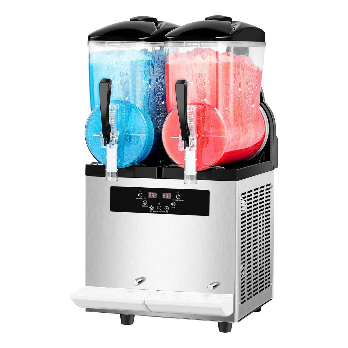 12L x 2 Tank Commercial Slushy Machine – Smoothie Maker