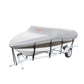 Boat Cover 600D Waterproof 20-22 ft Boat Cover V-Hull Tri-Hull Runabout