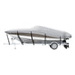 Boat Cover 600D Waterproof 23-24 ft Boat Cover V-Hull Tri-Hull Runabout