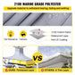 Marine grade polyester material with features and comparison to other materials.