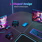 L-Shaped Corner Computer Desk with Screen Stand – Reversible