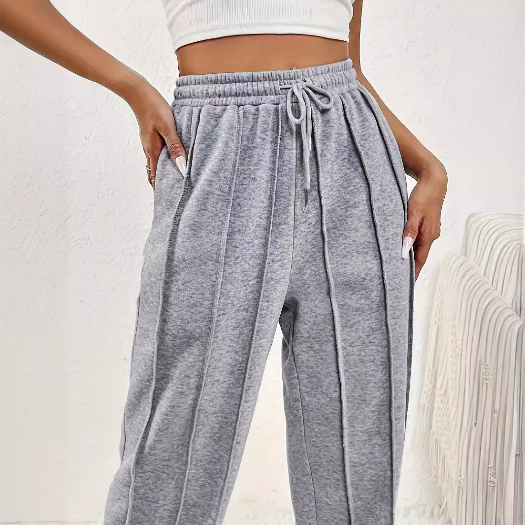 Sweatpants Women's High Waist Wide Leg Loose