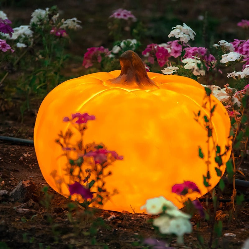 Outdoor Solar Pumpkin Lights Rural Farm Creative Luminous Landscape Outdoor Waterproof Courtyard Lawn Lamp Halloween Party Decor Halloween Decorations