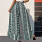 Women's Ruffled Wide-leg Pants Split Trousers