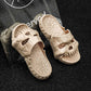 Personalised Skull Design Halloween Slippers Bathroom Indoor Outdoor Funny Slides Beach Shoes