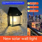 Outdoor Solar  Waterproof Tungsten Induction Garden Wall Lamp