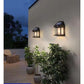 Outdoor Solar  Waterproof Tungsten Induction Garden Wall Lamp