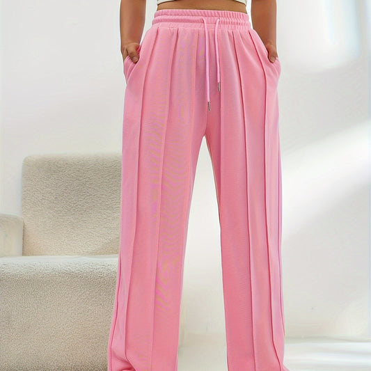 Sweatpants Women's High Waist Wide Leg Loose