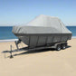 Boat Cover 17FT-19FT Jumbo Trailerable Grey