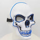 Halloween Skeleton Mask LED