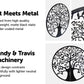Black Tree of Life Wall Art Hanging Metal Iron Sculpture Garden 60cm