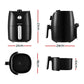 Air Fryer 2.5L Electric Fryers Air Fryer Healthy Cooker Oil Free Kitchen