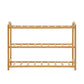 3 Tiers Bamboo Shoe Rack Storage Organiser Wooden Shelf Stand Shelves