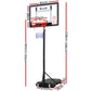 Adjustable Portable Basketball Stand Hoop System Rim