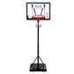 Adjustable Portable Basketball Stand Hoop System Rim
