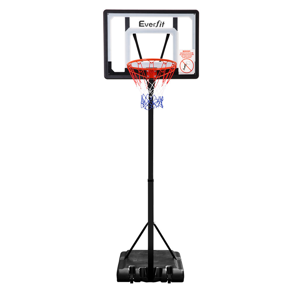 Adjustable Portable Basketball Stand Hoop System Rim