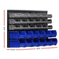 60 Bin Wall Mounted Rack Storage Tools Garage Organiser Shed Work Bench