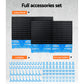 108 Storage Bin Rack Wall Mounted Tools Organiser Peg Wall Bench Garage