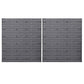 96 Storage Bin Rack Wall-Mounted Tool Parts Garage Shelving Organiser