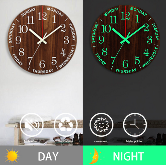 Day Night Wall Clock