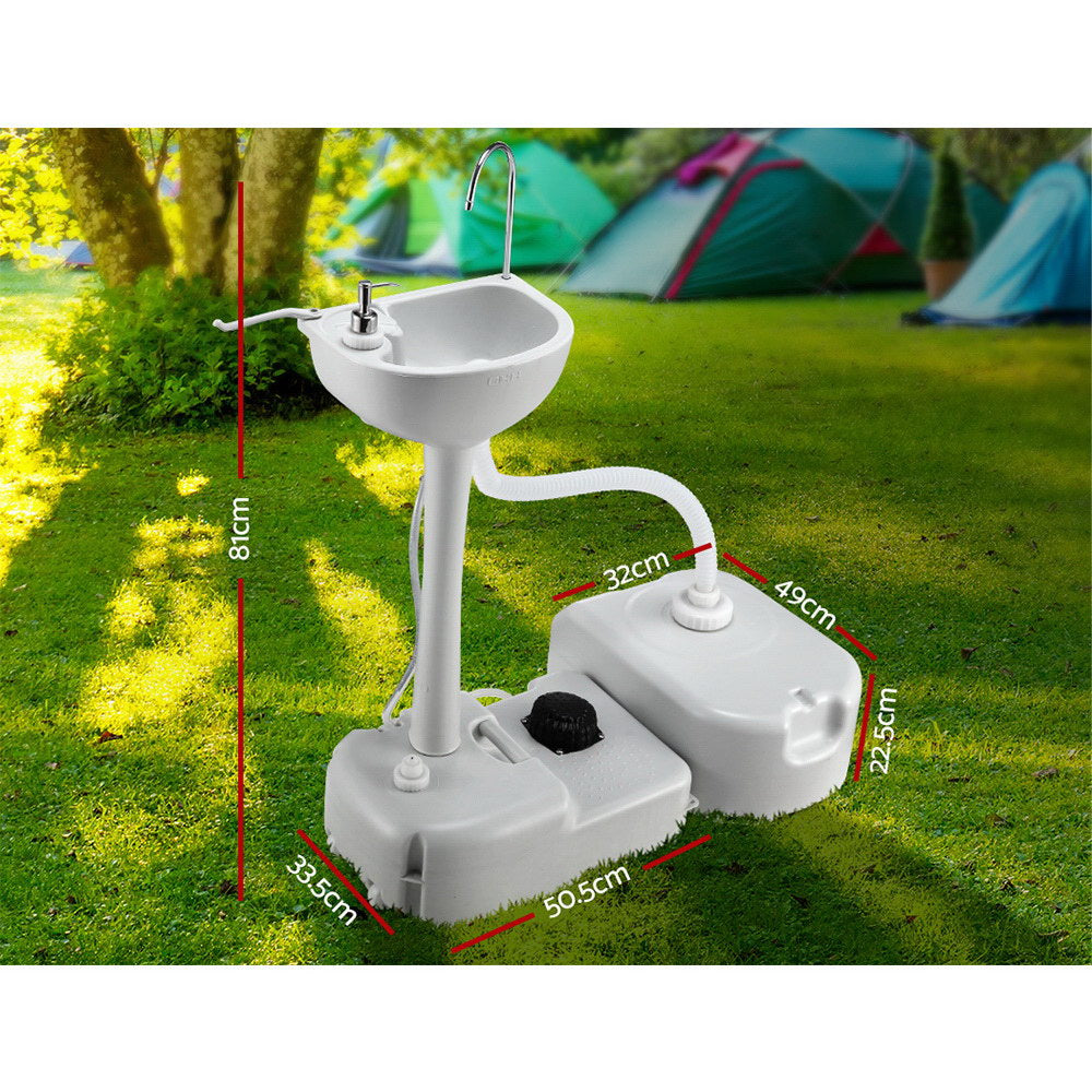 Portable Camping Wash Basin 43L