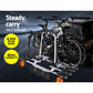 Tow Ball Car Mount - Black & Silver
