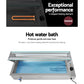 THE WARREN -Commercial Food Warmer Bain Marie Electric Buffet Pan Stainless Steel