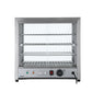 THE DUNCAN🤠 - Commercial Food Warmer Pie Hot Display Showcase Cabinet Stainless Steel