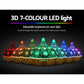 Aroma Aromatherapy Diffuser 3D LED Night Light Firework Air Humidifier Purifier 400ml Remote Control