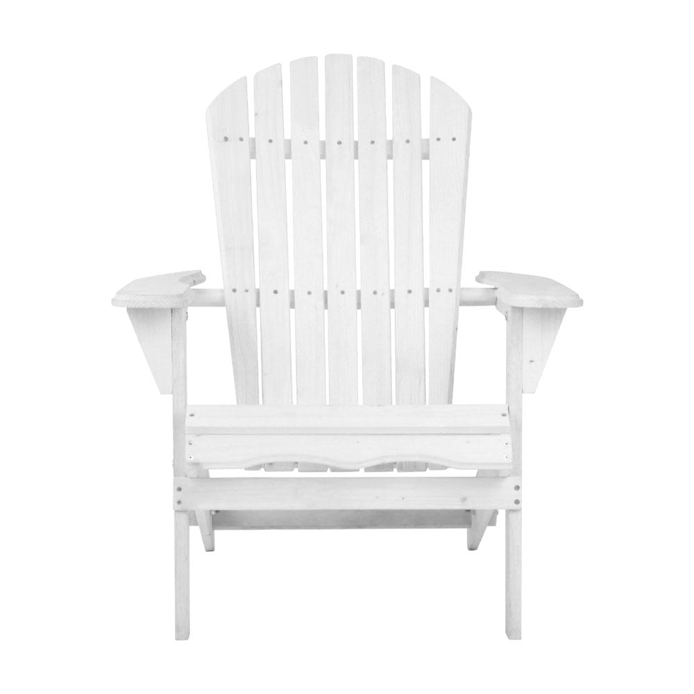 Outdoor Furniture Adirondack Chairs Beach Chair Lounge Wooden Patio Garden