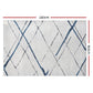 Jaca Floor Rug Area Carpet 160 x 230 cm Modern Short Pile Washable