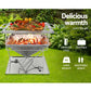 Fire Pit BBQ Grill with Carry Bag Camping