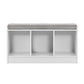 Shoe Cabinet Bench Shoes Organiser Storage Rack Shelf White Box Seat