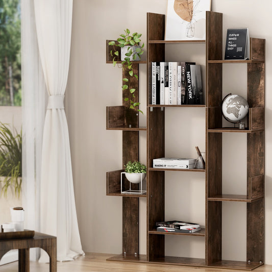 Tree-Shaped Bookshelf  Walnut