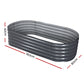 160X80X42CM Galvanised Raised Garden Bed Steel Instant Planter