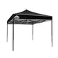 Gazebo Pop Up Marquee 3x3m Outdoor Tent Folding Wedding Gazebos Black